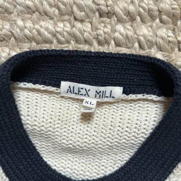Alex Mill Nico Tipped Cardigan - Picture 7 of 8